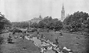 I Giardini Superiori, c1910 da Unbekannt