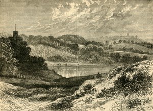La Valle della Salute, c1876 da Unbekannt