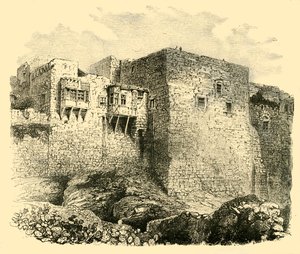 Le Mura di Gerusalemme, 1890 da Unbekannt
