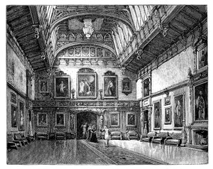La sala di Waterloo, Castello di Windsor