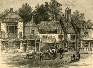 The White Hart, Knightsbridge, 1820, c1876 da Unbekannt