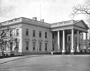 La Casa Bianca, Washington DC, USA, c1900 da Unbekannt