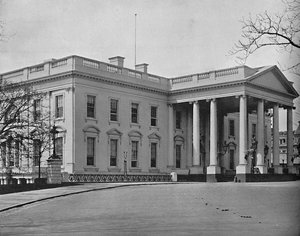 La Casa Bianca, Washington D.C., c. 1897 da Unbekannt