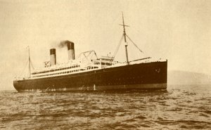 Il transatlantico White Star Doric 16.484 tonnellate da Unbekannt