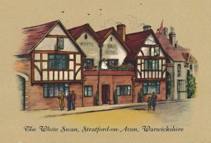 Il Cigno Bianco, Stratford-on-Avon, Warwickshire, 1939 da Unbekannt