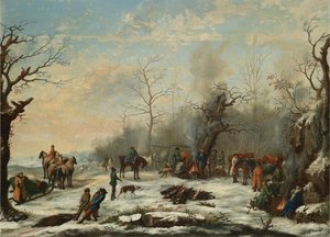 La caccia invernale da Unbekannt
