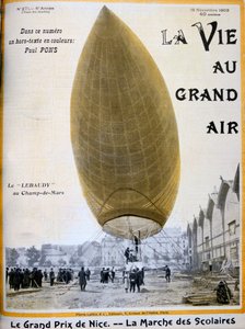 Il dirigibile di Pierre e Paul Lebaudy, Francia, 1903 da Unbekannt