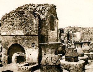 Il forno e il mulino, Pompei, Italia, c1900s da Unbekannt