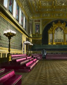La sala da ballo, Buckingham Palace, Londra, fine 19° o inizio 20° secolo da Unbekannt
