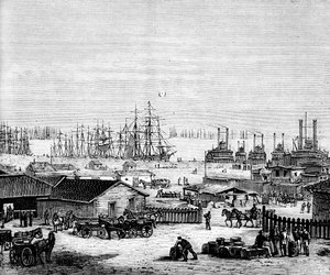Le rive del Mississippi, c1860s c1880