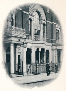 La finestra a bovindo, Boodles Club, Londra da Unbekannt