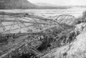 Il relitto dello Zeppelin LZ85 L45, 20 ottobre 1917 da Unbekannt