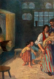 I bambini la seguono allegramente, 1917 da Unbekannt