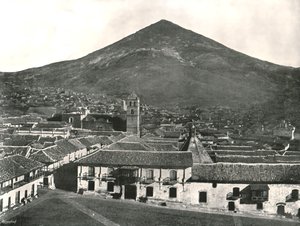 La città e la montagna, Potosi, Bolivia, 1895 da Unbekannt