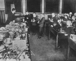 La carenza di rame in Germania, 1915 da Unbekannt