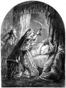 La morte di Federico, Principe di Galles 1707-1751, 1751 XIX secolo