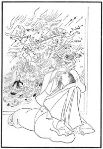 La morte di Kose no Hirotaka da Unbekannt