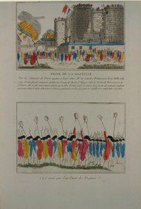 La demolizione della Bastiglia, 14 luglio 1789, 1789
