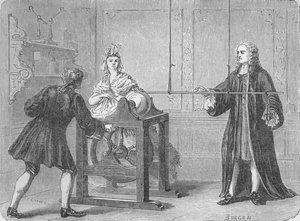 La scoperta del Barattolo di Leyden, 1745 1894 da Unbekannt