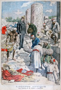 Gli scavi di Antinopoli, Egitto, di Albert Gayet, 1904 da Unbekannt