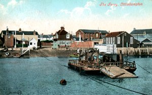 Il traghetto a Littlehampton, West Sussex, 1907 da Unbekannt