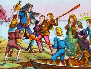 La lotta per Giglio Tigrato da Unbekannt