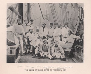 La prima squadra di cricket inglese a fare un tour in America, 1859, 1912