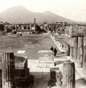 Il foro di Pompei, Italia, 1894 da Unbekannt