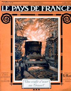 La copertina di Le Pays de France, 5 agosto 1915