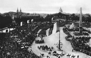 La grande parata della vittoria, Parigi, Francia, 14 luglio 1919 da Unbekannt
