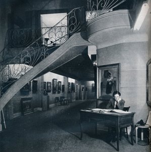 La galleria al piano terra dell