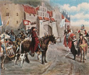 La consegna di Bergedorf, 1420 da Unbekannt