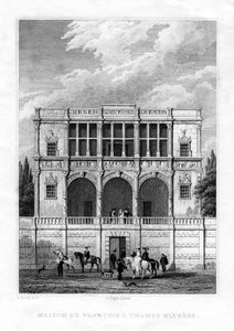 La casa di Francesco I, Champs-Elysees, Parigi, 1830 da Unbekannt
