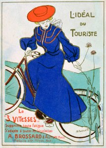 La bicicletta ideale per turisti, Brossard, 3 velocità, 1903 da Unbekannt
