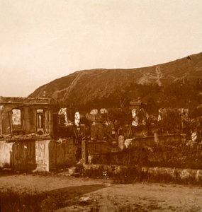 Il chiosco, Metzeral, nord della Francia, c1914-c1918 da Unbekannt