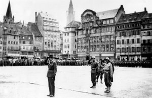 La liberazione di Strasburgo, Francia, novembre 1944 da Unbekannt