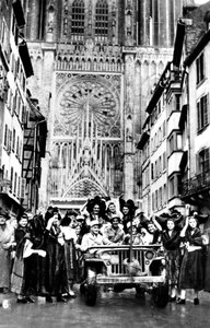 La liberazione di Strasburgo, Francia, novembre 1944 da Unbekannt