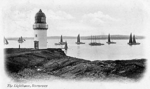 Il faro di Stornoway, Isola di Lewis, Scozia da Unbekannt