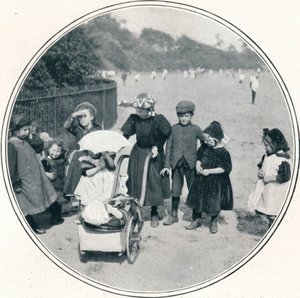 La piccola madre, Regents Park, Londra, c. 1900-1901