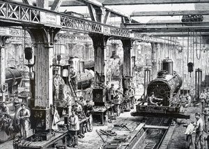 Il piano di produzione della Société Alsacienne de Constructions Mécaniques da Unbekannt