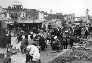 Il mercato, Beirut, Libano, c1920s-c1930s da Unbekannt