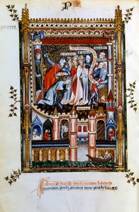 Il martirio di Lisbius, 1317 da Unbekannt