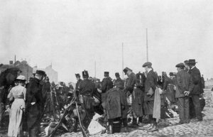La mobilitazione per la difesa di Liegi, Belgio, 31 luglio 1914 da Unbekannt