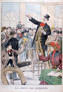 Lo Sciopero dei Musicisti, 1902 da Unbekannt