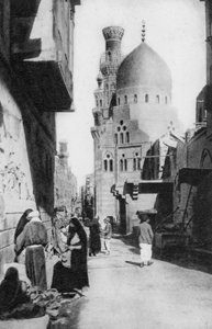 Il quartiere nativo, Il Cairo, Egitto, c1920s