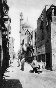 Il quartiere nativo, Il Cairo, Egitto, c1920s