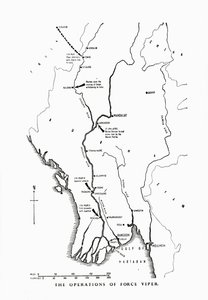 Le operazioni della Forza Viper, Birmania, Seconda Guerra Mondiale, 1942-1943, 1944 da Unbekannt