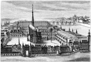 Il palazzo, XVI secolo 1849 da Unbekannt