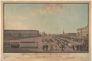 La parata davanti al Palazzo d