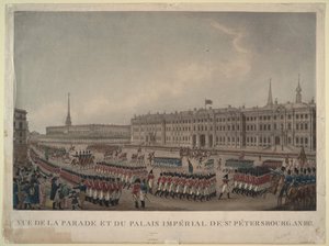 La parata davanti al Palazzo d
